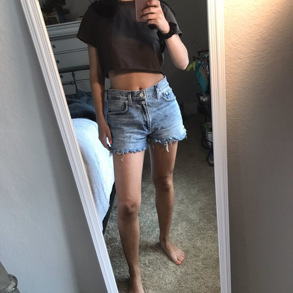 Lucky Relaxed Denim Shorts